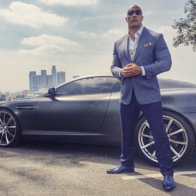 Dwayne Johnson (The Rock) - A Hand Tailored Suit