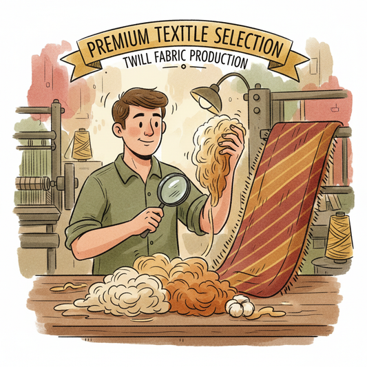 Twill: The Foundation of Elegant Autumn Tailoring