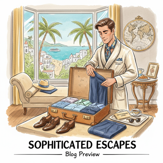 Packing the Perfect Suit for Your Mediterranean Cruise