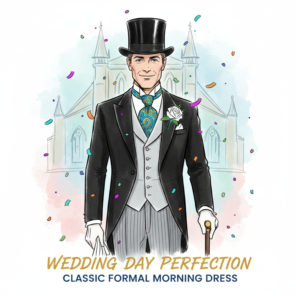 Morning Elegance: Master the Art of Top Hat & Tails for Traditional Wedding Days