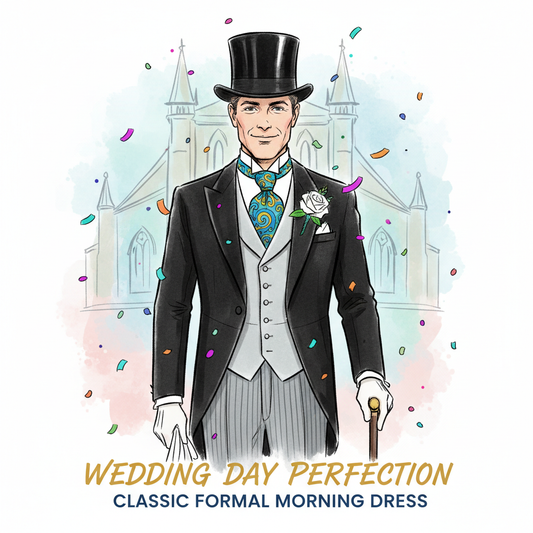 Morning Elegance: Master the Art of Top Hat & Tails for Traditional Wedding Days