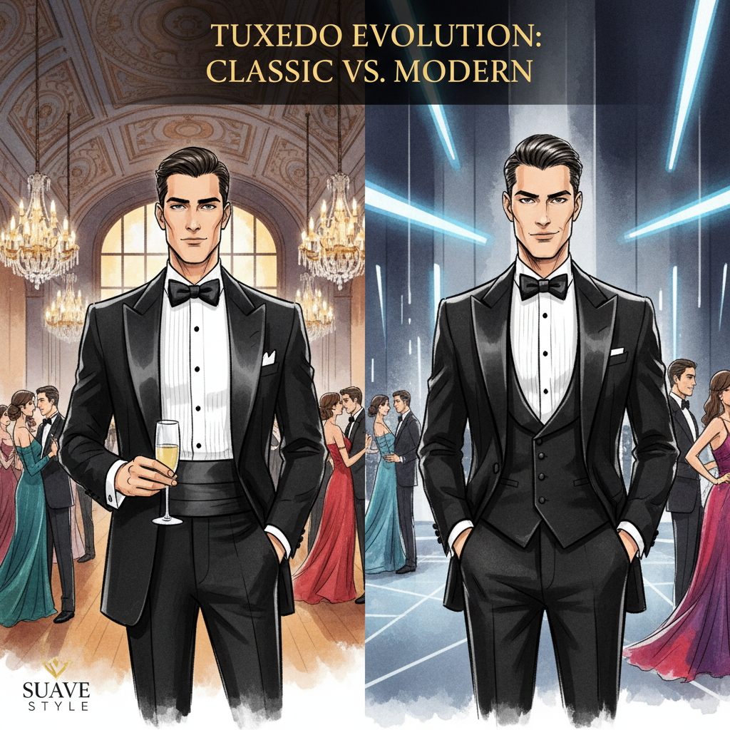 What to Wear for a Black Tie Event: Modern vs. Classic Tuxedo Guide