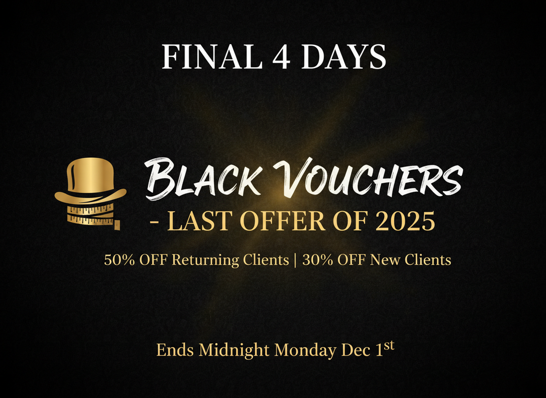 Black Friday Gift Vouchers: Final Days to Give the Gift of Bespoke
