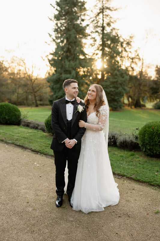 Timeless Elegance in the Jewellery Quarter: Liam & Megan’s Black-Tie Wedding Suit