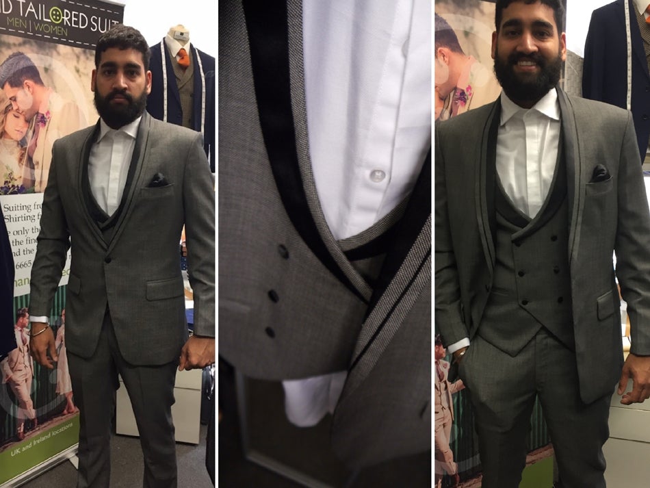 Mr. Jalf's One-Of-A-Kind Wedding Suit! - A Hand Tailored Suit