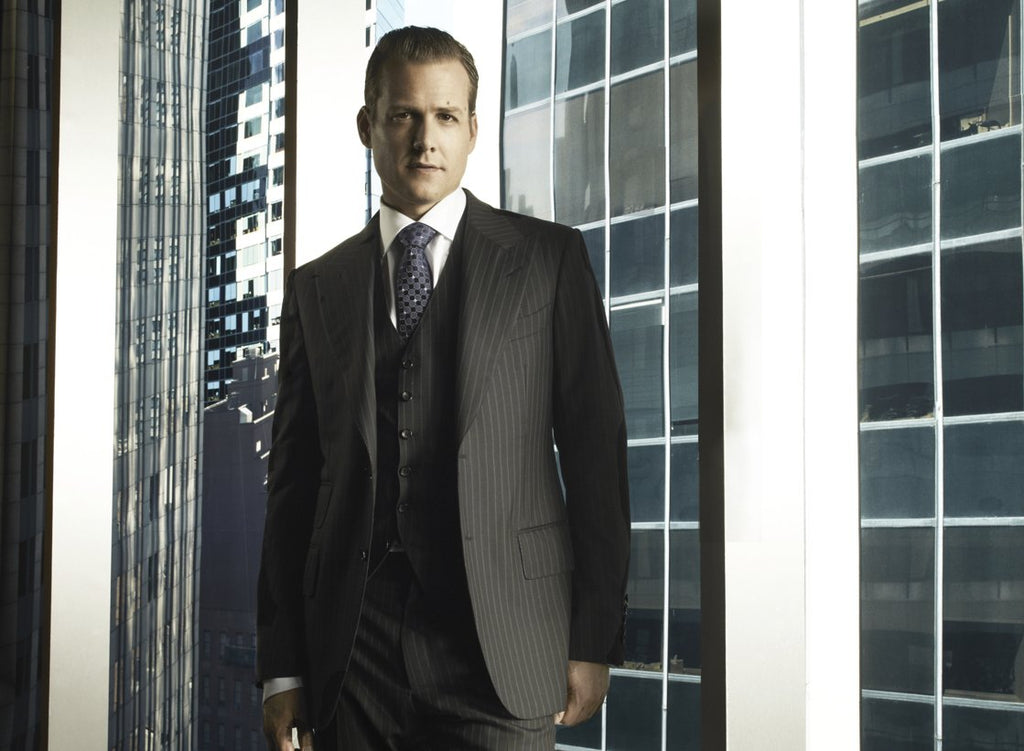 the iconic character harvey specter and the timeless suits of suits