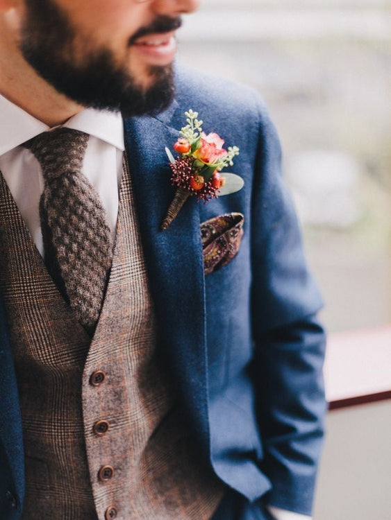 Tweed Menswear For Weddings - A Hand Tailored Suit