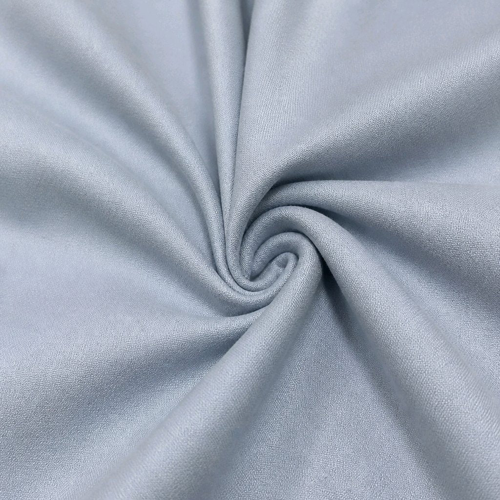 Light Blue Plain Cotton/Stretch Style White Collar and Cuffs  No: AT105-L03