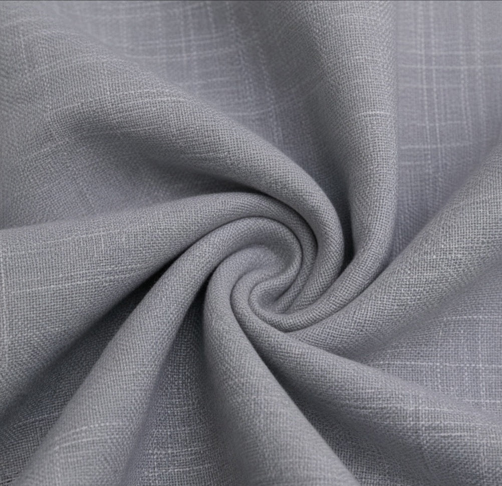 2pc Medium Grey Double Breasted/ Two Piece Suit Italian Bamboo