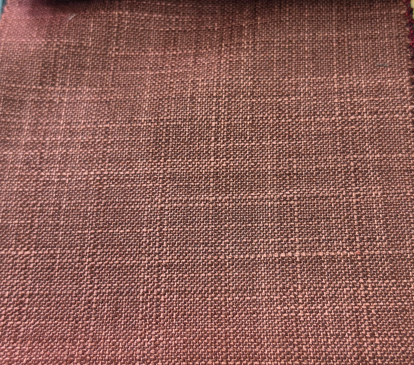 2pc Brick Colour Double Breasted & Matching Italian Bamboo Trousers