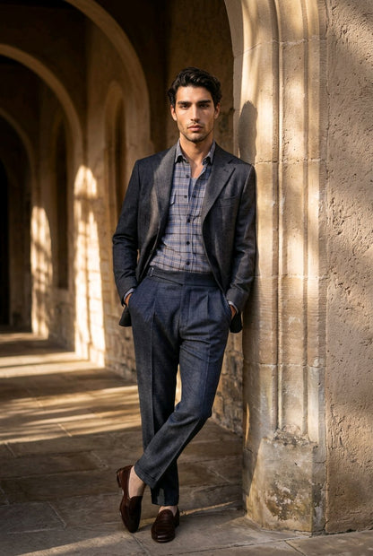 80% Wool 10% Cashmere 10% Silk 380g/m