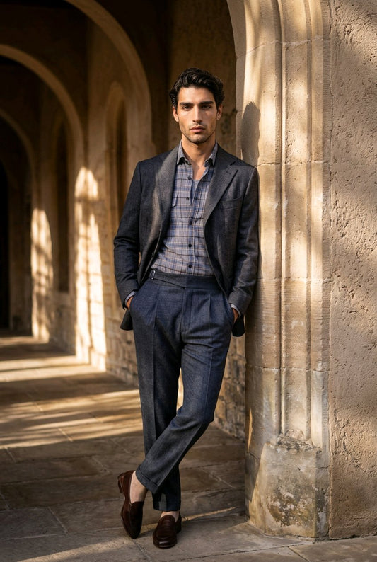 80% Wool 10% Cashmere 10% Silk 380g/m