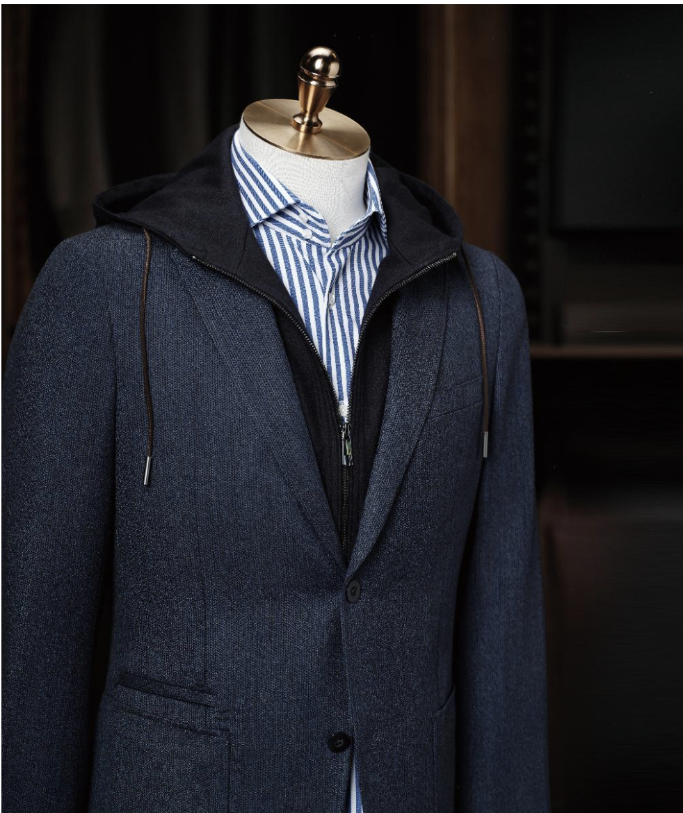 Blue_Textured_Casual_Single_Breasted_Jacket