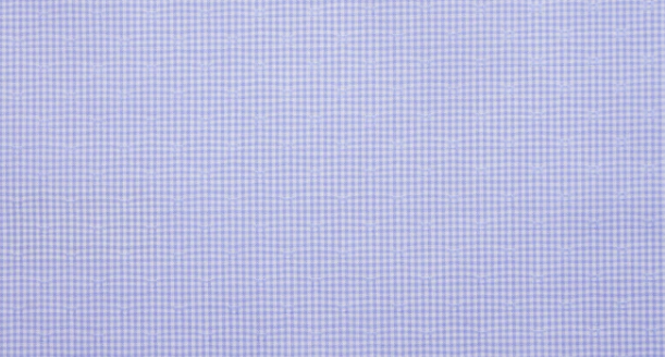 Close-up of a blue checkered fabric pattern