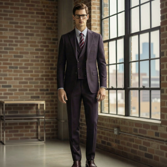 Dark_Burgundy_Single_Breasted_Three_Piece_Suit