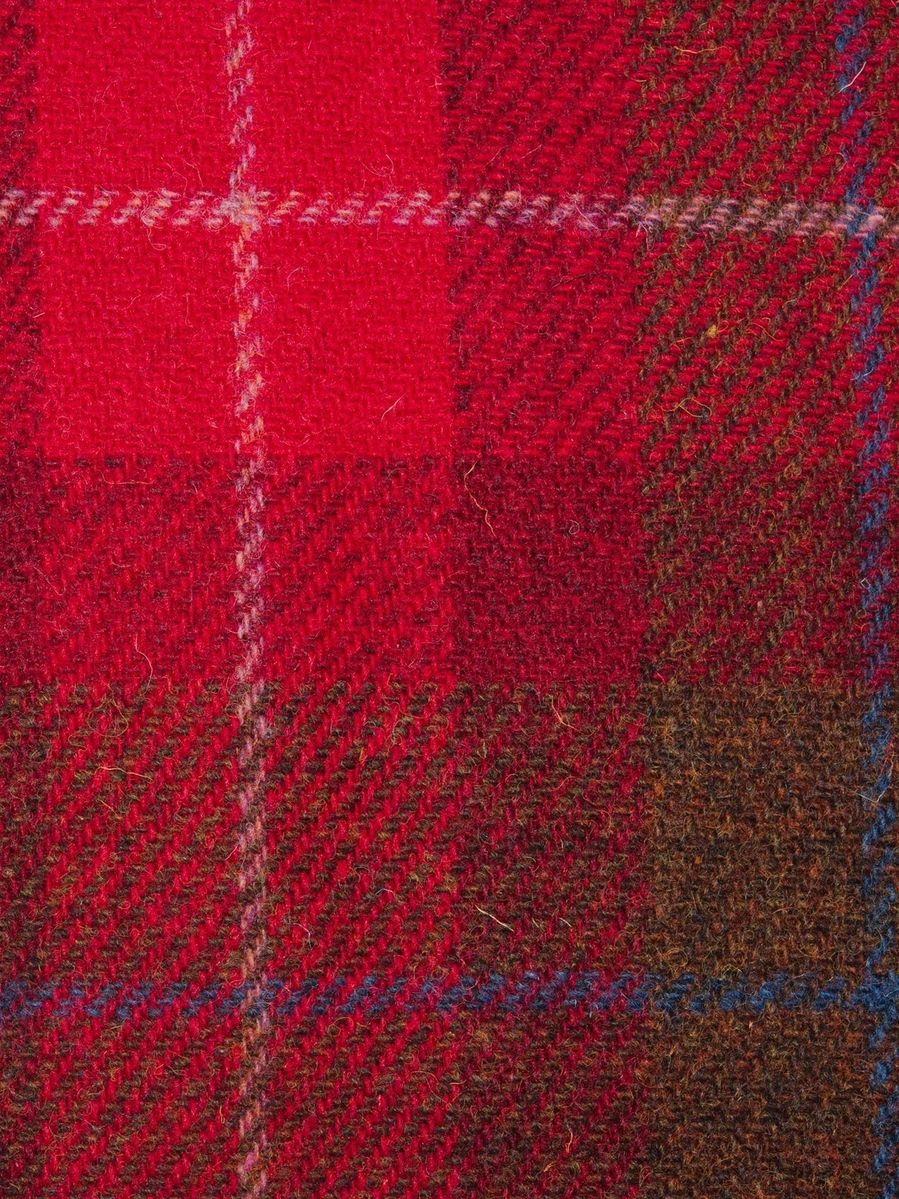 Harris Tweed Red/Brown Overshirt