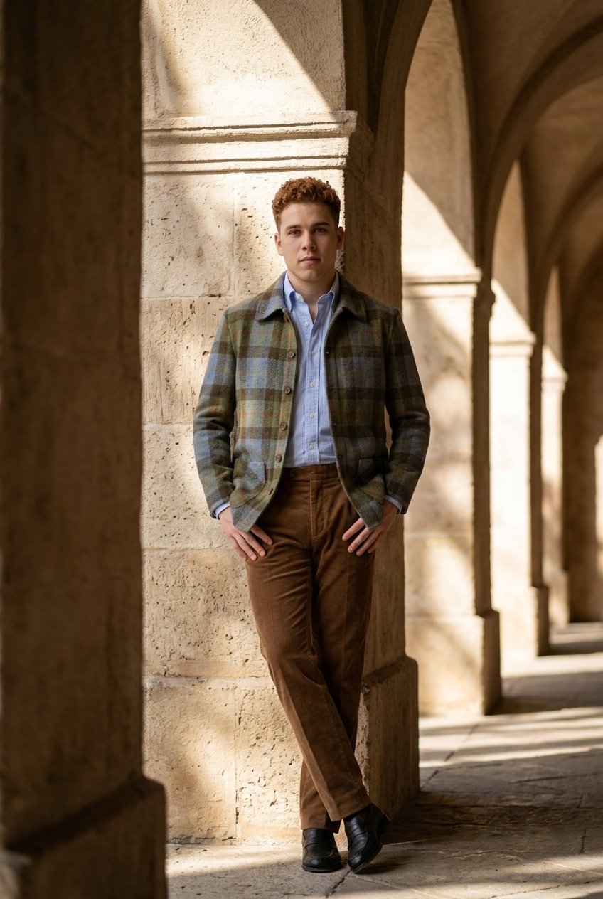 Harris Tweed Macleod Over-shirt £300