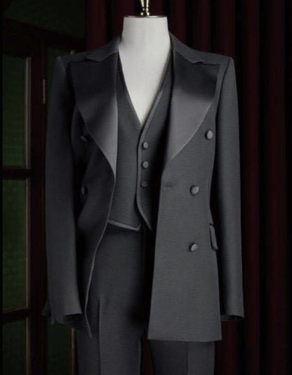 Ladies Black Evening Suit 