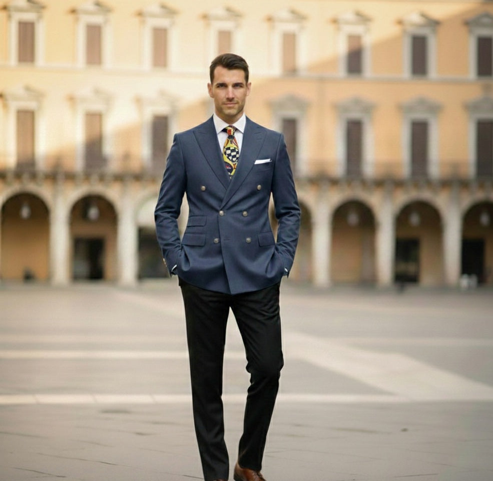 Mens Bespoke Necktie FL-03 Balloons