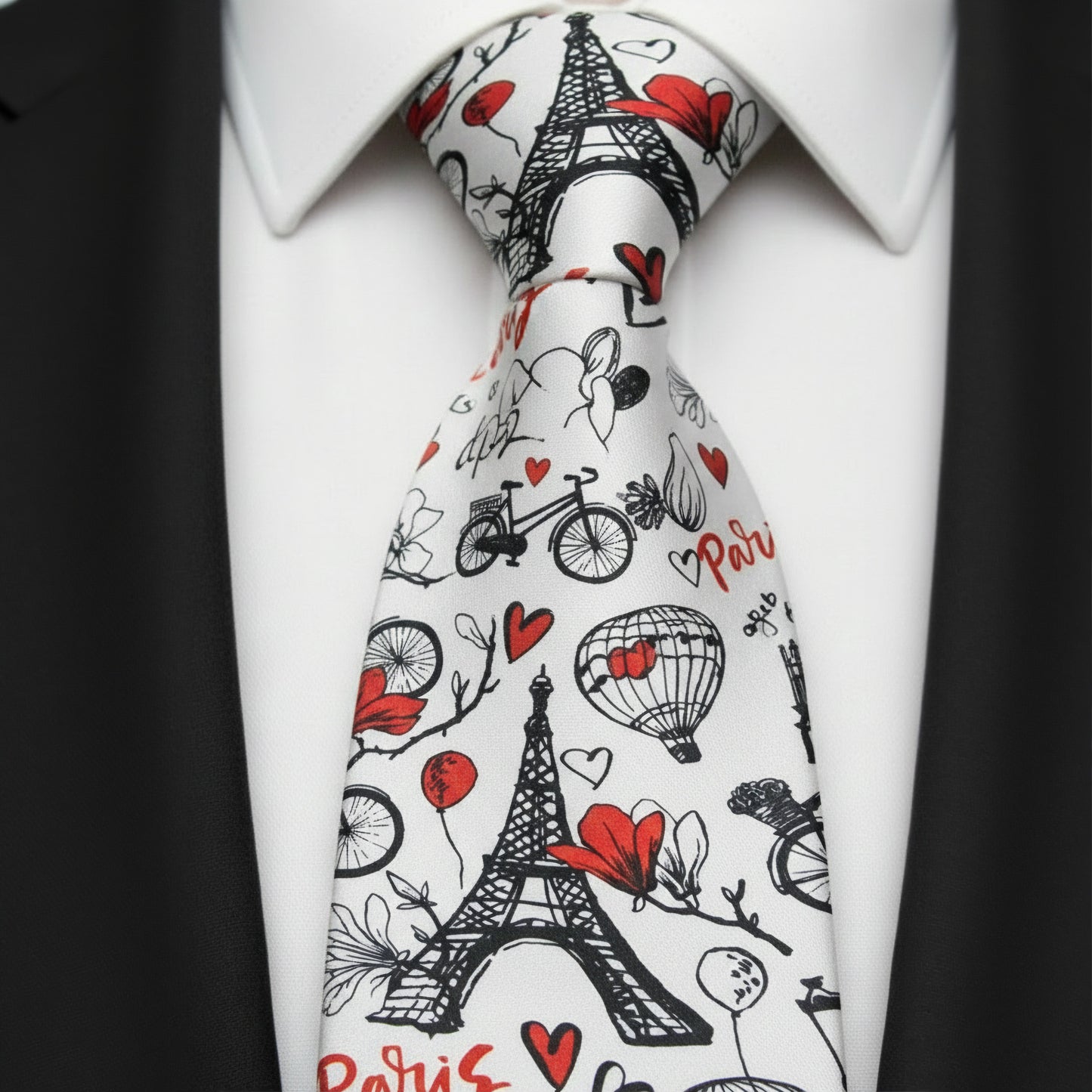 Mens Bespoke Necktie FL-09 Paris