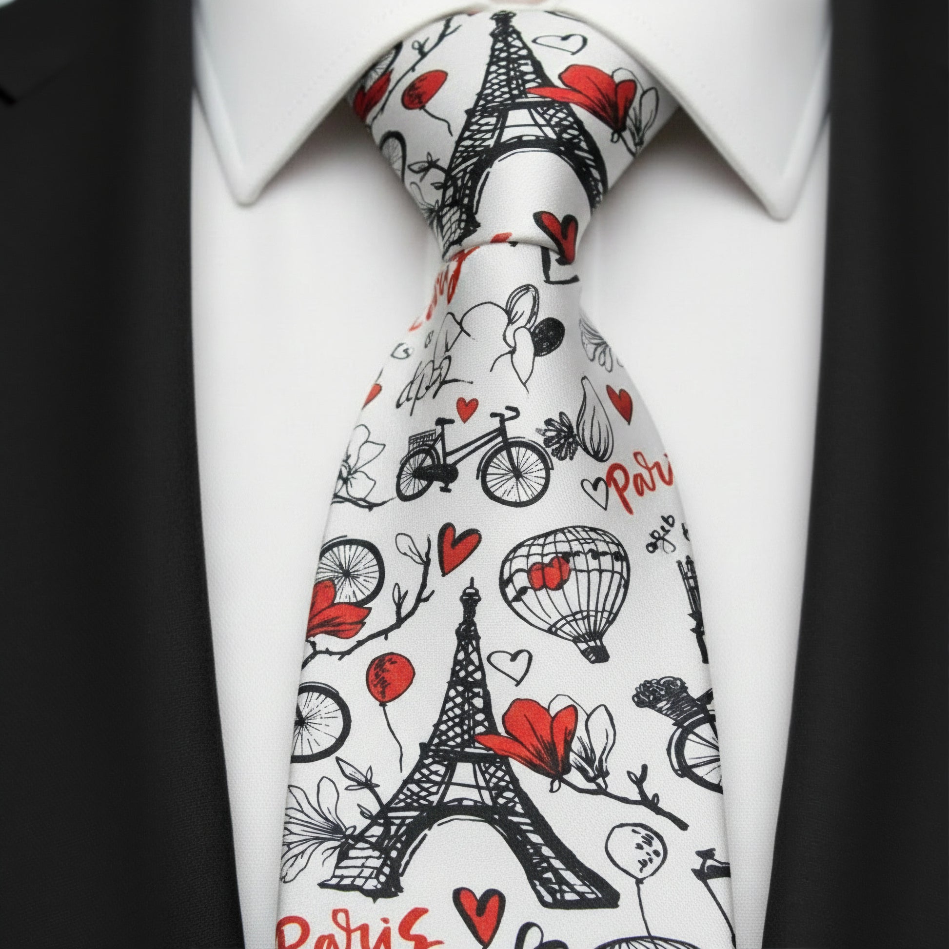 Mens Bespoke Necktie FL-09 Paris