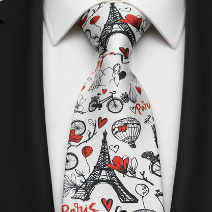 Mens Bespoke Necktie FL-09 Paris