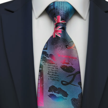 Mens Bespoke Necktie FL-10 United Kingdom 