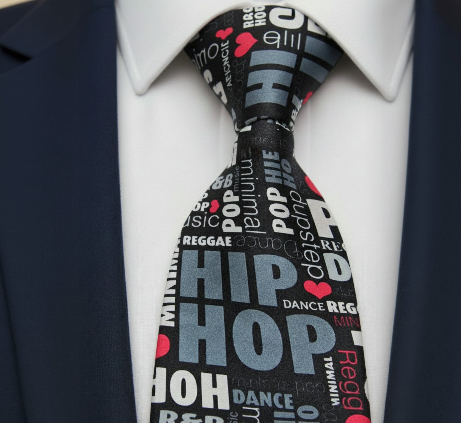 Mens Bespoke Necktie FL-11 Hip-hop
