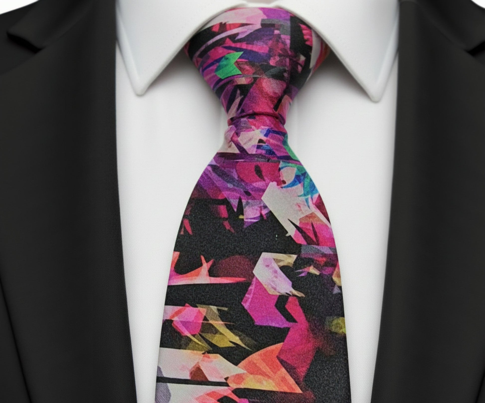 Mens Bespoke Necktie FL-17 Multicoloured