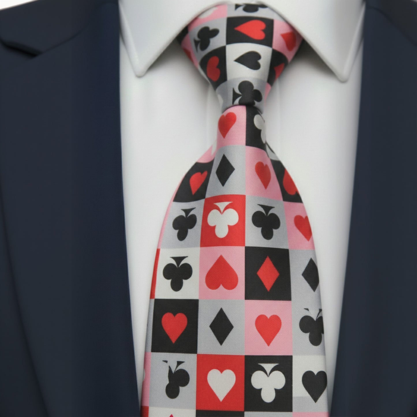 Mens Bespoke Necktie FL-40 Chess