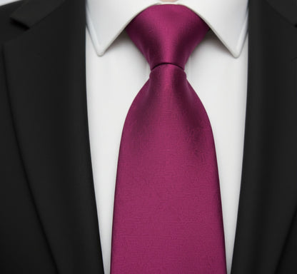 Mens Bespoke Necktie S-100 Purple