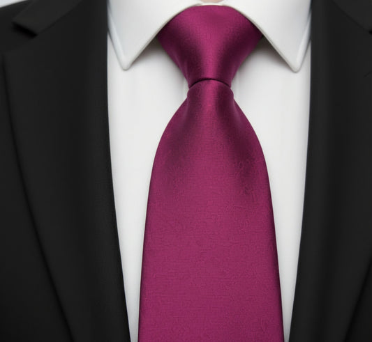 Mens Bespoke Necktie S-100 Purple