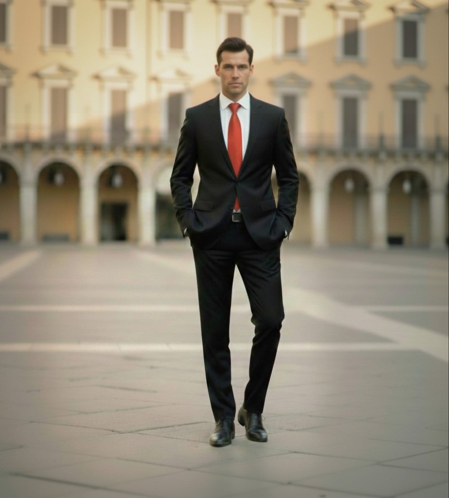 Mens_Necktie_S-120_Red