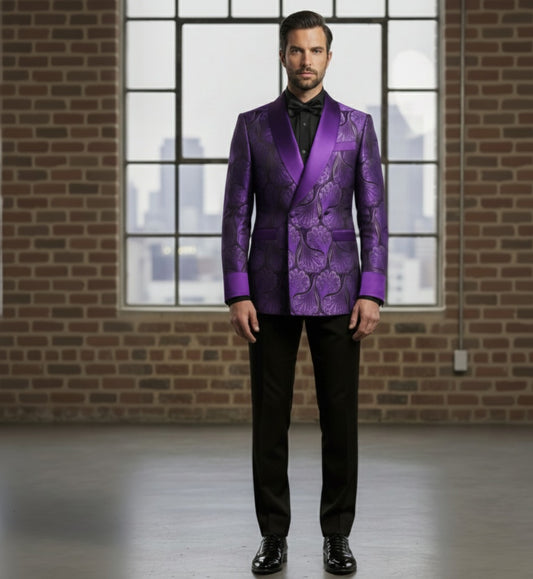 Tuxedo_Purple_Patterned_Brocade_Jacket