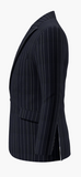 Dark Navy Pinstripe Super 110'S / Style No WL2335085