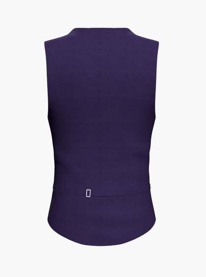 Waistcoat Dark Purple Super 110'S / Style No WL2335068