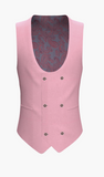 Waistcoat Pink Super 110'S  / Style No WL2335060