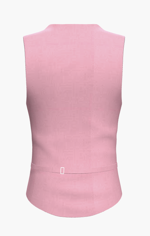 Waistcoat Pink Super 110'S  / Style No WL2335060