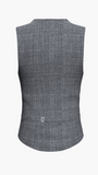 Waistcoat English Wool Medium Grey Super 120'S/ Style No WL2335004