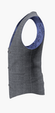 Waistcoat English Wool Medium Grey Super 120'S/ Style No WL2335004