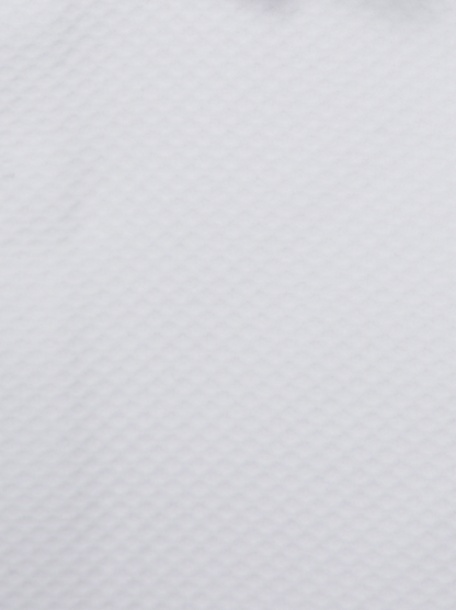 White Textured Cotton/Stretch  Evening Shirt Style No: AJ107-W01