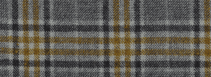 Women's Grey/ Yellow Plaid Tweed Three Piece Suit