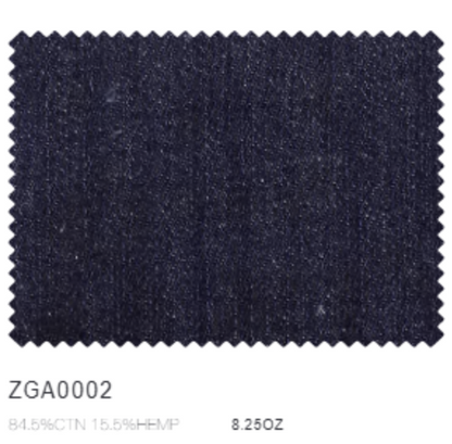 Bespoke Denim Jacket Dark Blue Style No ZGA0002