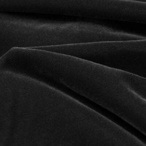 H6561 - BLACK VELVET English Suit Cotton (310 gms / 11 Oz) - A Hand Tailored Suit
