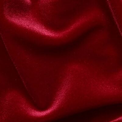 H6565 - RED CURRANT VELVET English Suit Cotton (310 gms / 11 Oz) - A Hand Tailored Suit
