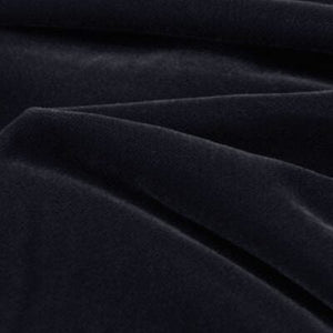 H6566 - NAVY VELVET English Suit Cotton (310 gms / 11 Oz) - A Hand Tailored Suit