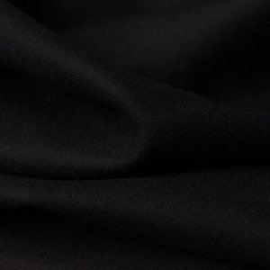 H7120 - Black Plain (300 grams / 10 Oz) - A Hand Tailored Suit