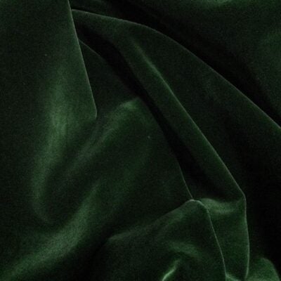 H8735 - Bottle Green Velvet - 310 Grams / 11 Oz - A Hand Tailored Suit