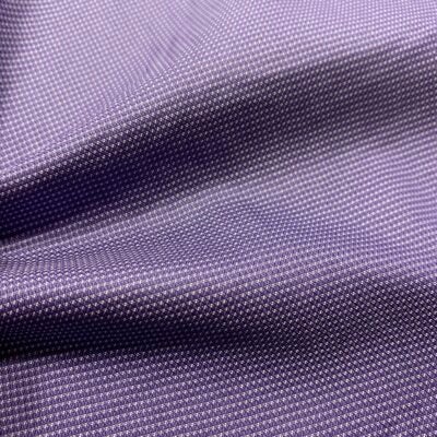 HTS26 - Purple and White Mini Squares - A Hand Tailored Suit