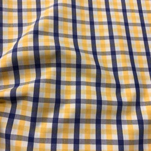 HTS41 - Yellow and Blue Gingham - A Hand Tailored Suit
